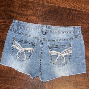 No Boundaries Blue Jean Shorts